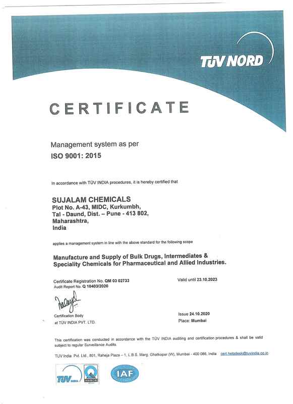 ISO Certificate